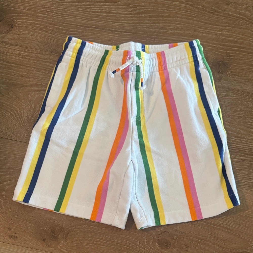 Janie and Jack Colorful Striped Kids Shorts